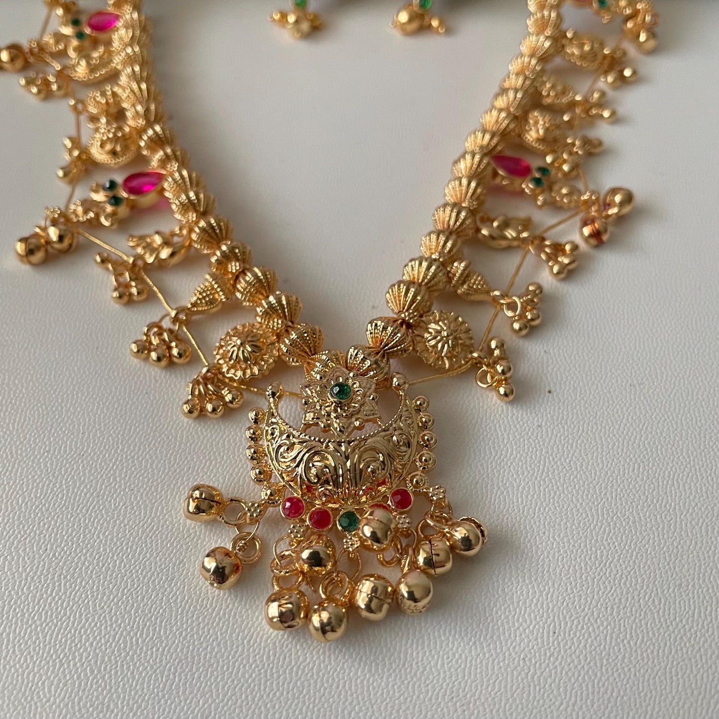 Kolhapuri Saaj Necklace: Marathi Bridal Jewelry