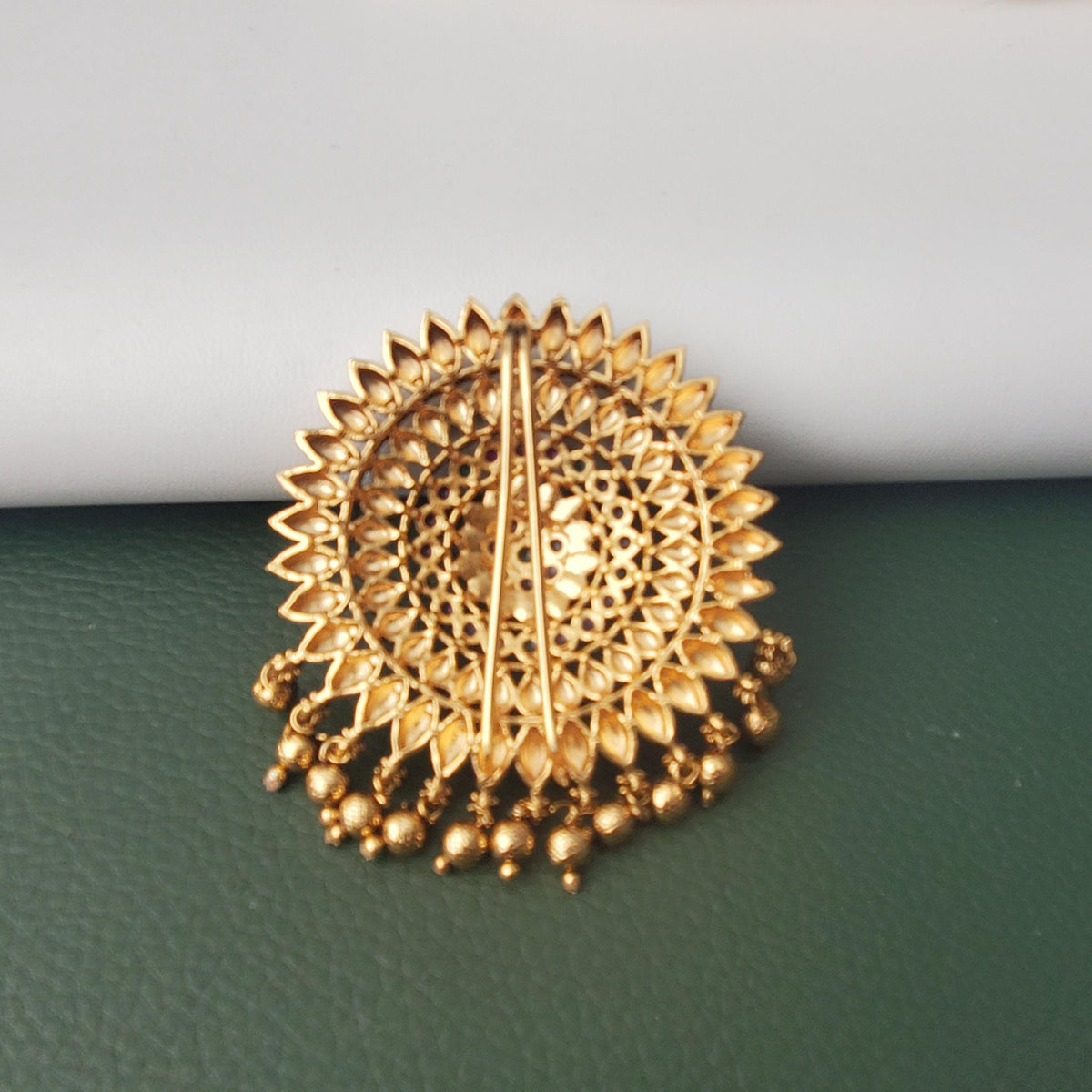 Hair brooch | Juda Pin | Bollywood jewelry