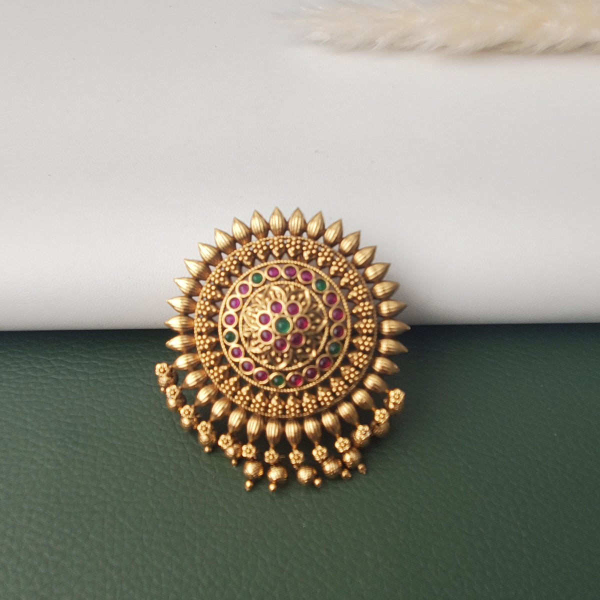 Hair brooch | Juda Pin | Bollywood jewelry