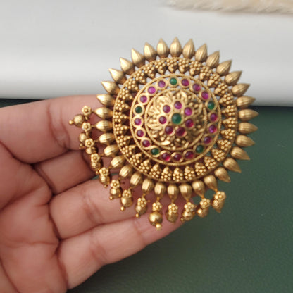 Hair brooch | Juda Pin | Bollywood jewelry