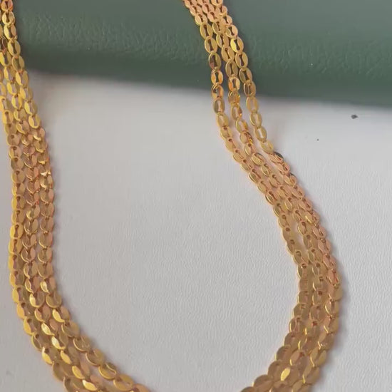 Maharashtrian pohe haar: Traditional Marathi  Jewelry