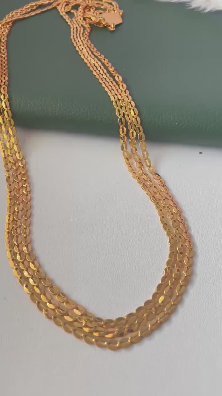 Maharashtrian pohe haar: Traditional Marathi  Jewelry