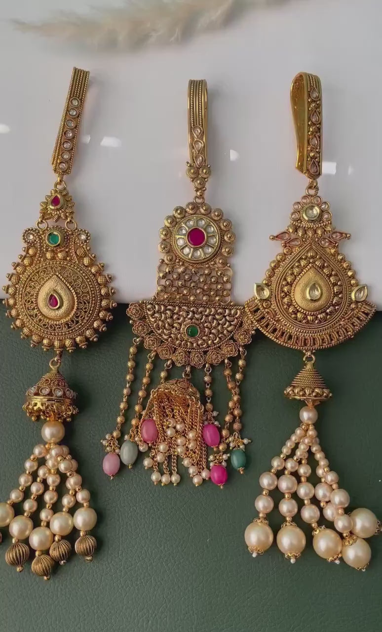 Gold Plated Challa Jhuda key ring