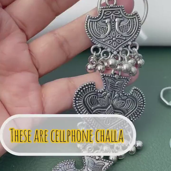 Trendy oxidized mobile challa Juda