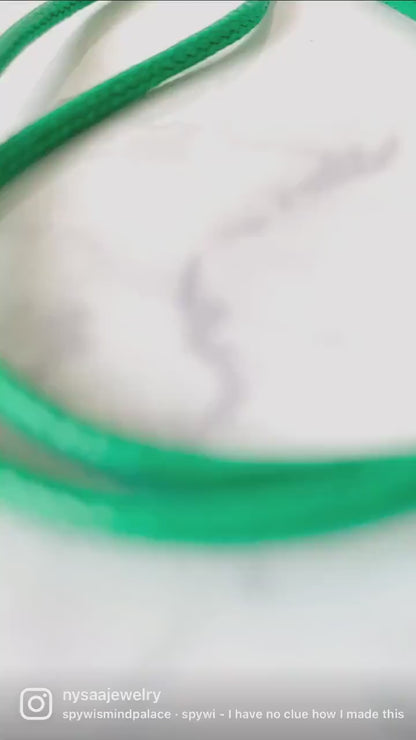 Hand-Painted Ganesha Pendant Necklace: Beaded Indian Ethnic Jewelry